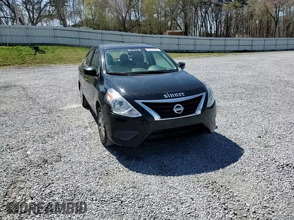 2016 Nissan Versa S Plus with VIN 3N1CN7AP5GL844778, listed as a Copart auction lot 50338725 with 180,397 mi miles and Salvage Title. Bid and sale history available at carsss.com. Image 10.