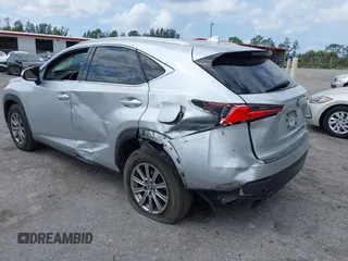 2019 Lexus NX with VIN JTJYARBZ2K2123089, listed as a IAAI auction lot 41909100 with 126,710 mi miles. Bid and sale history available at carsss.com. Image 3.