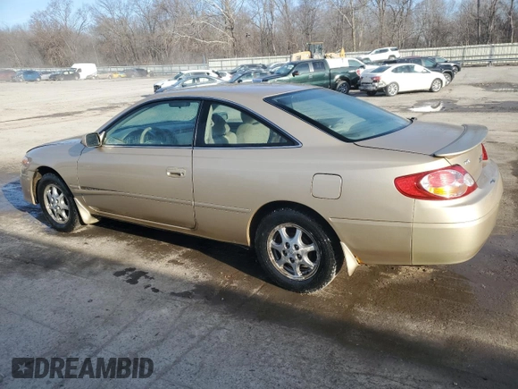 2002 Toyota Solara SE with VIN 2T1CE22P02C001646, listed as a Copart auction lot 49667085 with 204,149 mi miles and Salvage Title. Bid and sale history available at carsss.com. Image 2.