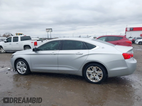 2015 Chevrolet Impala LS with VIN 2G11X5SL7F9193114, listed as a IAAI auction lot 41134636 with 111,141 mi miles and . Bid and sale history available at DreamBid. Image 14.