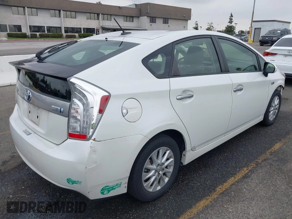 2012 Toyota Prius with VIN JTDKN3DP5C3003868, listed as a IAAI auction lot 42788584 with 148,769 mi miles and . Bid and sale history available at DreamBid. Image 4.