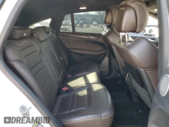 2016 Mercedes-Benz GLE 63 S AMG with VIN 4JGED7FBXGA047144, listed as a Copart auction lot 87331464 with 133,611 mi miles and Salvage title. Bid and sale history available at DreamBid. Image 11.