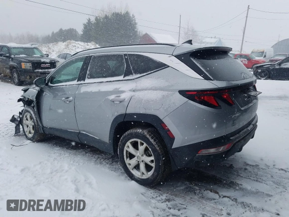 2024 Hyundai Tucson SEL with VIN KM8JBCDE1RU310083, listed as a Copart auction lot 49471535 with 21,731 mi miles and Salvage Title. Bid and sale history available at DreamBid. Image 2.