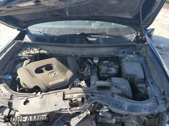 2021 Mazda CX-9 Carbon Edition with VIN JM3TCBDY2M0531245, listed as a Copart auction lot 54208795 with 80,645 mi miles and Salvage title. Bid and sale history available at DreamBid. Image 12.