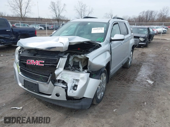 2015 GMC Terrain SLT with VIN 2GKFLXE38F6217989, listed as a IAAI auction lot 41829156 with 97,390 mi miles and . Bid and sale history available at carsss.com. Image 2.