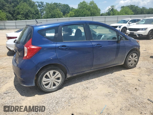 2018 Nissan Note SV with VIN 3N1CE2CP0JL352800, listed as a Copart auction lot 55778155 with 119,338 mi miles and Clean title. Bid and sale history available at DreamBid. Image 3.