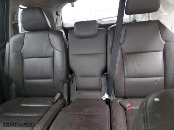 2015 Honda Odyssey Touring Elite with VIN 5FNRL5H96FB070496, listed as a Copart auction lot 46048795 with 136,374 mi miles and Salvage Title. Bid and sale history available at carsss.com. Image 10.