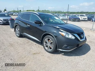 2015 Nissan Murano SL z VIN 5N1AZ2MH6FN286787, wystawiony jako IAAI lot #42512204 z przebiegiem 86 345 mil mil oraz . Historia ofert i sprzedaży dostępna na DreamBid. Obrazek 1.