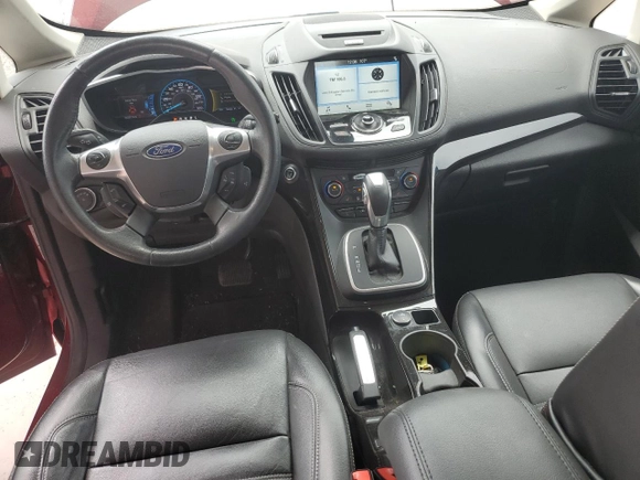 2017 Ford C-Max Energi Titanium with VIN 1FADP5FU8HL101405, listed as a Copart auction lot 58865944 with 54,237 mi miles and Salvage Title. Bid and sale history available at carsss.com. Image 8.