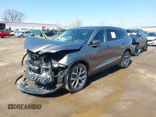 2024 Acura MDX w/Technology Package with VIN 5J8YE1H47RL005369, listed as a IAAI auction lot 41982915 with 17,307 mi miles. Bid and sale history available at carsss.com. Image 18.