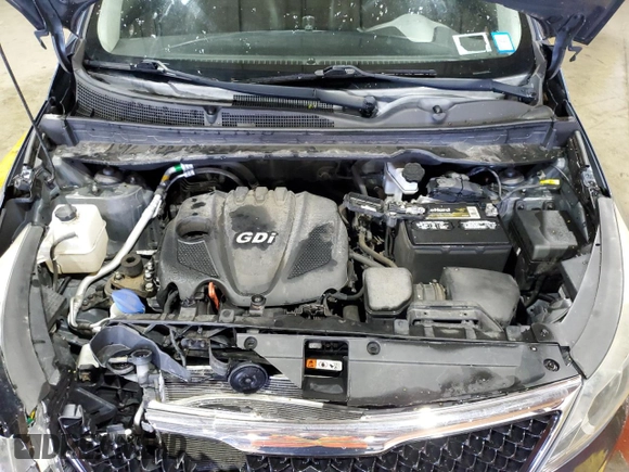 2016 Kia Sportage EX with VIN KNDPCCAC3G7817769, listed as a Copart auction lot 54057465 with 68,592 mi miles and Salvage title. Bid and sale history available at DreamBid. Image 12.