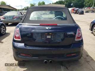 2012 MINI Convertible S z VIN WMWZP3C58CT550011, wystawiony jako Copart lot #57512034 z przebiegiem 71 366 mil mil oraz Szkoda całkowita • Salvage title. Historia ofert i sprzedaży dostępna na DreamBid. Obrazek 6.