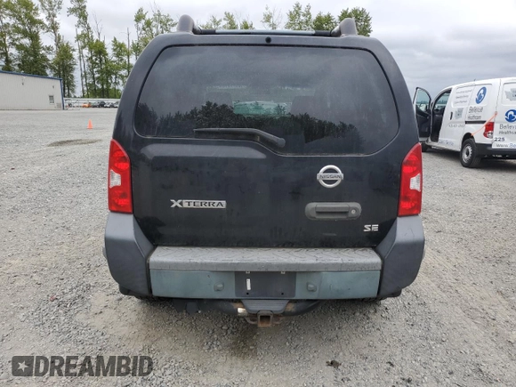2006 Nissan Xterra S с VIN 5N1AN08WX6C547438, выставлен на аукционе Copart как лот 56977915 с пробегом 184 378 миль миль и Чистый • Clean title. История ставок и продаж доступна на DreamBid. Изображение 6.
