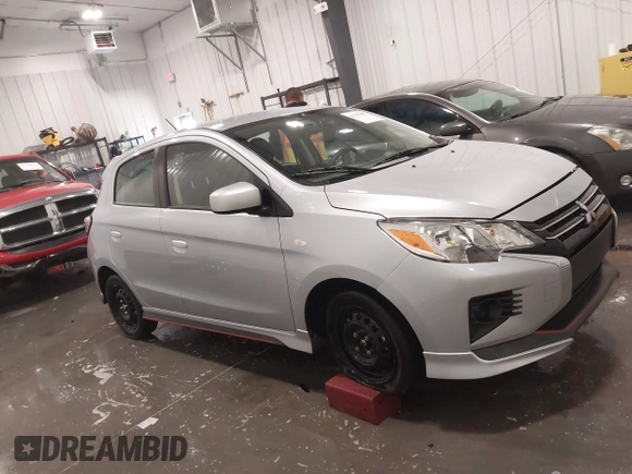 2022 Mitsubishi Mirage ES z VIN ML32AUHJ4NH007491, wystawiony jako IAAI lot #41641405 z przebiegiem 37 322 mil mil oraz . Historia ofert i sprzedaży dostępna na DreamBid. Obrazek 14.
