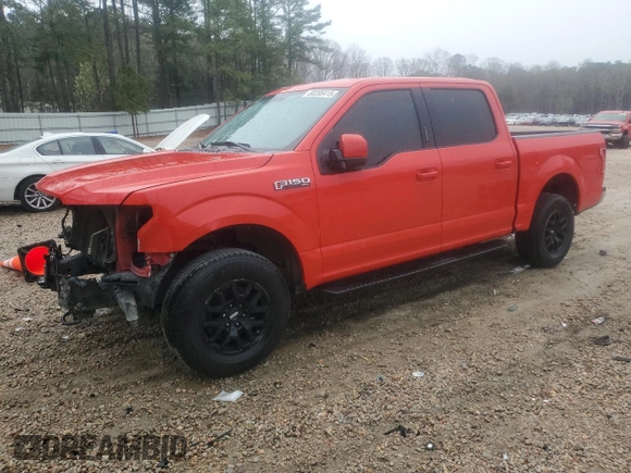 2017 Ford F-150 XL with VIN 1FTEW1E86HKD45557, listed as a Copart auction lot 50205415 with 182,562 mi miles and Salvage Title. Bid and sale history available at carsss.com. Image 1.