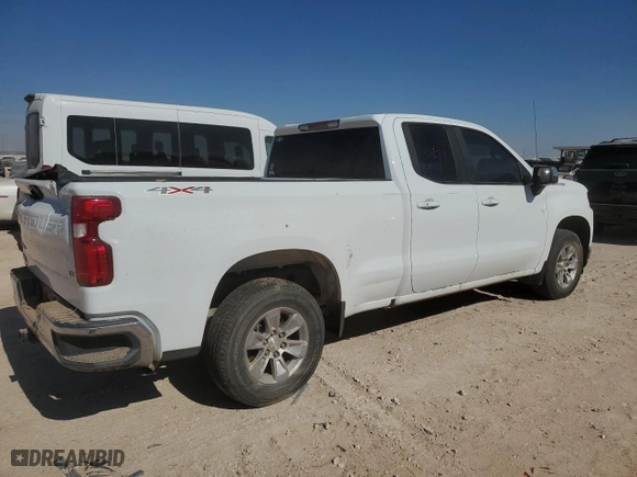 2019 Chevrolet Silverado 1500 LT with VIN 1GCRYDEK8KZ325124, listed as a Copart auction lot 78013934 with 0 mi miles and Salvage Title. Bid and sale history available at carsss.com. Image 3.