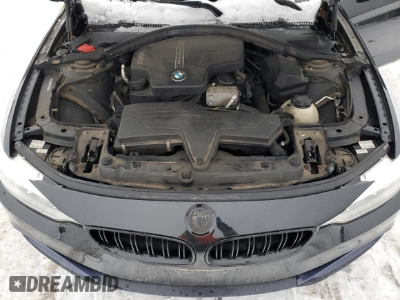 2014 BMW 4 Series 428i xDrive with VIN WBA3N5C52EF717276, listed as a Copart auction lot 43436715 with 200,942 mi miles and Salvage Title. Bid and sale history available at DreamBid. Image 11.