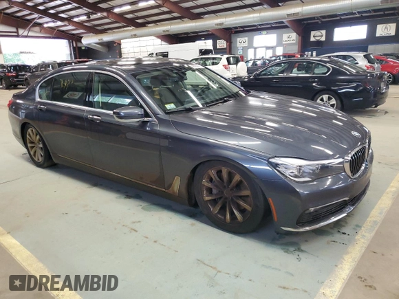 2018 BMW 7 Series 740i xDrive с VIN WBA7E4C54JGV23896, выставлен на аукционе Copart как лот 58200925 с пробегом 129 668 миль миль и Чистый • Clean title. История ставок и продаж доступна на DreamBid. Изображение 4.