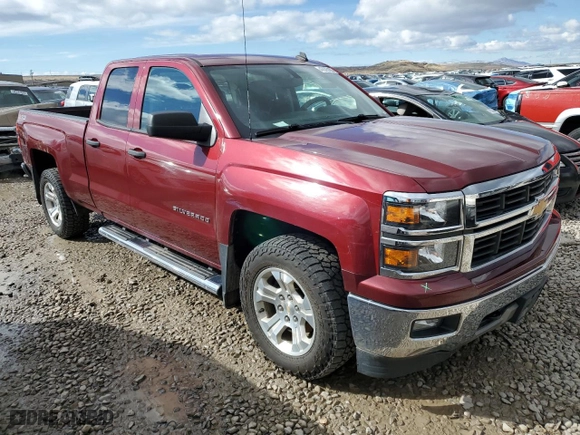 2014 Chevrolet Silverado 1500 LT with VIN 1GCVKREC7EZ301293, listed as a Copart auction lot 47575185 with NaN miles and Salvage Title. Bid and sale history available at carsss.com. Image 4.