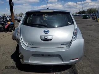 2014 Nissan LEAF SL with VIN 1N4AZ0CP2EC335954, listed as a Copart auction lot 53363845 with 73,436 mi miles and Salvage Title. Bid and sale history available at DreamBid. Image 6.