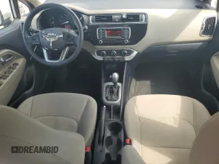 2016 Kia Rio LX with VIN KNADM4A36G6557926, listed as a Copart auction lot 69578864 with 137,404 mi miles and Salvage Title. Bid and sale history available at DreamBid. Image 8.