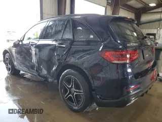 2022 Mercedes-Benz GLC 300 with VIN W1N0G8EB3NG074542, listed as a Copart auction lot 52284485 with 30,425 mi miles and Salvage Title. Bid and sale history available at DreamBid. Image 2.
