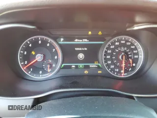 2019 Genesis G70 Advanced with VIN KMTG34LE5KU021265, listed as a Copart auction lot 48575855 with 52,650 mi miles and Salvage Title. Bid and sale history available at carsss.com. Image 9.