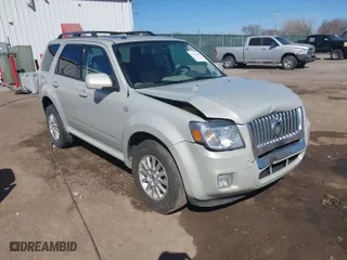 2009 Mercury Mariner Premier with VIN 4M2CU87G69KJ11232, listed as a IAAI auction lot 41761605 with 63,239 mi miles. Bid and sale history available at carsss.com. Image 1.