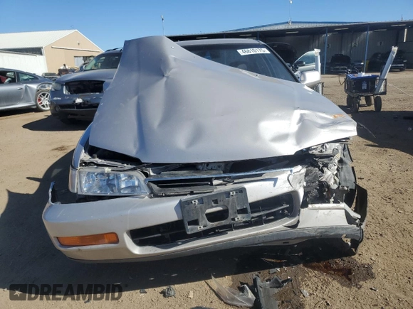 1996 Honda Accord Value with VIN 1HGCD5697TA226122, listed as a Copart auction lot 46810175 with 99,884 mi miles and Salvage Title. Bid and sale history available at DreamBid. Image 5.