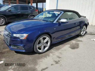 2014 Audi S5 Premium Plus z VIN WAUCGAFH5EN001857, wystawiony jako Copart lot #53961755 z przebiegiem 47 361 mil mil oraz Szkody całkowita. Historia ofert i sprzedaży dostępna na DreamBid. Obrazek 1.