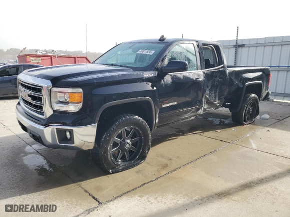 2015 GMC Sierra 1500 SLE with VIN 1GTV2UEC7FZ190765, listed as a Copart auction lot 49611635 with 159,682 mi miles and Salvage Title. Bid and sale history available at carsss.com. Image 1.
