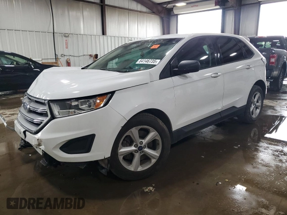 2016 Ford Edge SE with VIN 2FMPK4G93GBB87503, listed as a Copart auction lot 64146735 with Not provided miles and Salvage title. Bid and sale history available at DreamBid. Image 1.