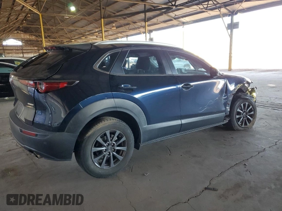 2020 Mazda CX-30 with VIN 3MVDMABL5LM134294, listed as a Copart auction lot 81180274 with 140,530 mi miles and Salvage Title. Bid and sale history available at DreamBid. Image 3.