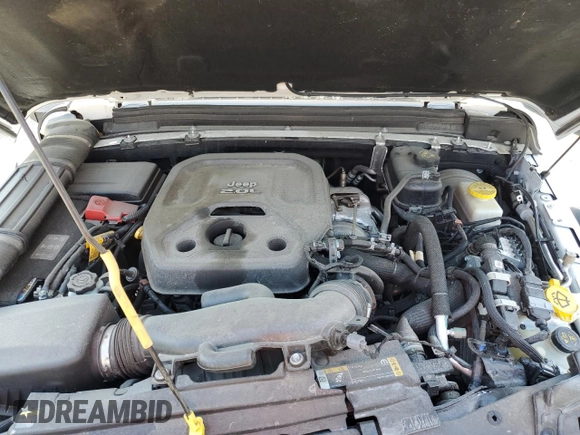 2022 Jeep Wrangler Unlimited Rubicon with VIN 1C4HJXFN2NW211037, listed as a Copart auction lot 49897115 with 21,878 mi miles and Salvage title. Bid and sale history available at DreamBid. Image 11.