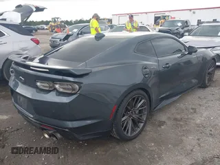 2023 Chevrolet Camaro ZL1 with VIN 1G1FK1R60P0102922, listed as a IAAI auction lot 40429422 with 49,272 mi miles and . Bid and sale history available at DreamBid. Image 4.