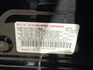 2016 Mitsubishi Outlander Sport 2.4 SEL with VIN JA4AP4AW1GZ024236, listed as a Copart auction lot 52554905 with 188,507 mi miles and Clean Title. Bid and sale history available at carsss.com. Image 10.