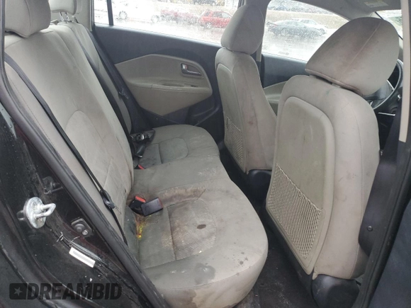 2014 Kia Rio LX with VIN KNADM4A35E6401373, listed as a Copart auction lot 47655755 with 117,500 mi miles and Salvage Title. Bid and sale history available at carsss.com. Image 10.