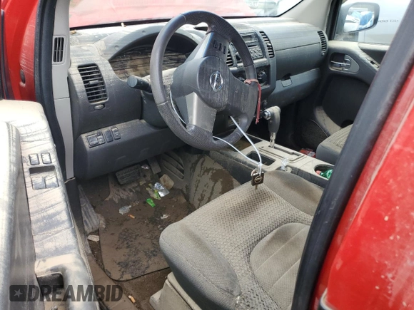 2005 Nissan Frontier SE with VIN 1N6AD06UX5C425019, listed as a Copart auction lot 51498465 with Not provided miles and Salvage title. Bid and sale history available at DreamBid. Image 8.