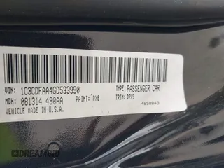 2016 Dodge Dart SE z VIN 1C3CDFAA4GD533990, wystawiony jako IAAI lot #42218141 z przebiegiem 100 528 mil mil oraz . Historia ofert i sprzedaży dostępna na DreamBid. Obrazek 9.
