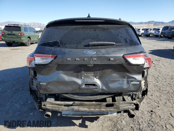 2020 Ford Escape SE with VIN 1FMCU0G69LUA37827, listed as a Copart auction lot 49629665 with 147,655 mi miles and Salvage Title. Bid and sale history available at carsss.com. Image 6.