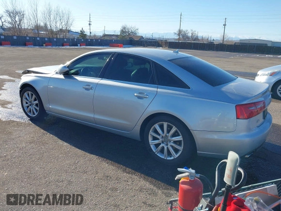 2013 Audi A6 Premium Plus with VIN WAUDFAFC4DN133695, listed as a IAAI auction lot 41174136 with Not provided miles and . Bid and sale history available at DreamBid. Image 3.