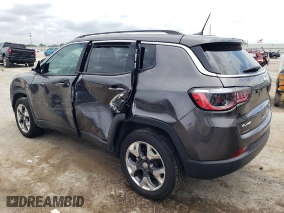 2021 Jeep Compass Limited z VIN 3C4NJDCB6MT602871, wystawiony jako Copart lot #64668185 z przebiegiem 71 822 mil mil oraz Szkoda całkowita • Salvage title. Historia ofert i sprzedaży dostępna na DreamBid. Obrazek 2.