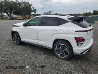 2024 Hyundai Kona N Line with VIN KM8HA3A31RU108350, listed as a Copart auction lot 62904154 with 3,912 mi miles and Salvage Title. Bid and sale history available at carsss.com. Image 2.