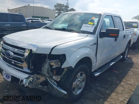 2010 Ford F-150 XL with VIN 1FTEW1C80AKE13666, listed as a IAAI auction lot 42002179 with 121,288 mi miles. Bid and sale history available at carsss.com. Image 17.
