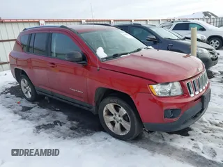 2012 Jeep Compass Sport with VIN 1C4NJDBB7CD630636, listed as a IAAI auction lot 41645305 with 145,260 mi miles. Bid and sale history available at carsss.com. Image 1.