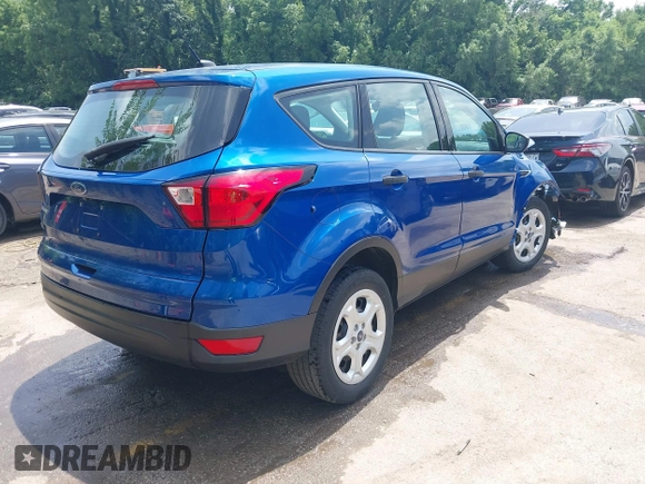 2019 Ford Escape S with VIN 1FMCU0F76KUB60154, listed as a IAAI auction lot 42508603 with 53,003 mi miles and . Bid and sale history available at DreamBid. Image 4.