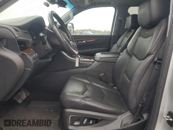 2018 Cadillac Escalade ESV Premium Luxury with VIN 1GYS4JKJ0JR191192, listed as a Copart auction lot 52391485 with 63,292 mi miles and Salvage title. Bid and sale history available at DreamBid. Image 7.