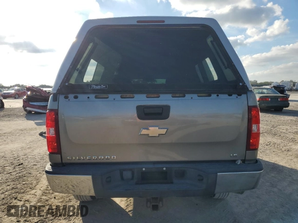 2009 Chevrolet Silverado 1500 Work Truck with VIN 1GCEC14C29Z161868, listed as a Copart auction lot 43177155 with 86,143 mi miles and Salvage Title. Bid and sale history available at DreamBid. Image 6.