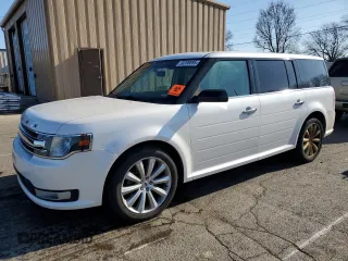 2017 Ford Flex SEL with VIN 2FMGK5C83HBA00247, listed as a Copart auction lot 50398895 with 91,845 mi miles and Salvage Title. Bid and sale history available at carsss.com. Image 1.