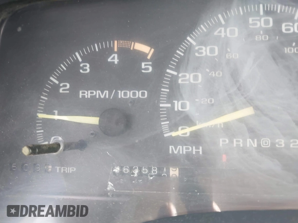 1995 GMC Sierra 1500 with VIN 1GTFC24H6SZ559824, listed as a IAAI auction lot 41862527 with 63,581 mi miles and . Bid and sale history available at DreamBid. Image 7.
